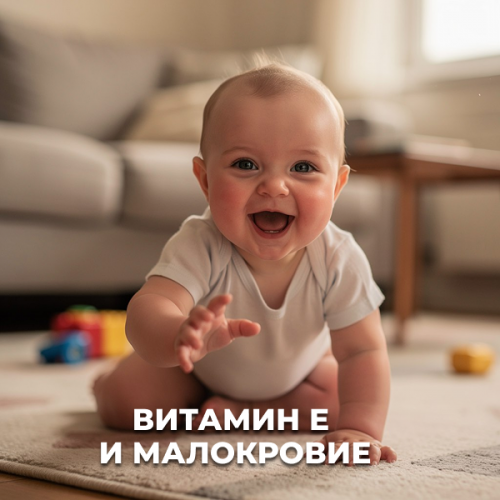 Витамин Е и малокровие